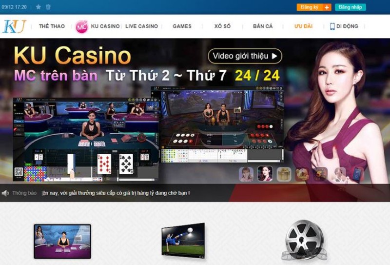 Giới thiệu nhà cái Ku casino là nền tảng giải trí trực tuyến tại Philippines 