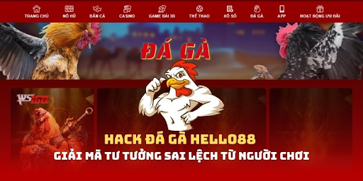 Tin đồn về việc hack đá gà Helo88